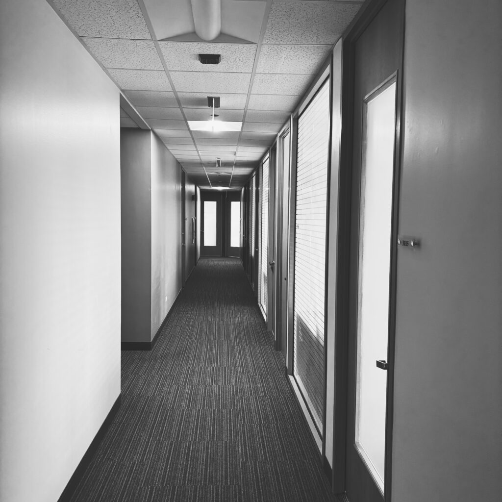 hallway in JBGODS headquarters